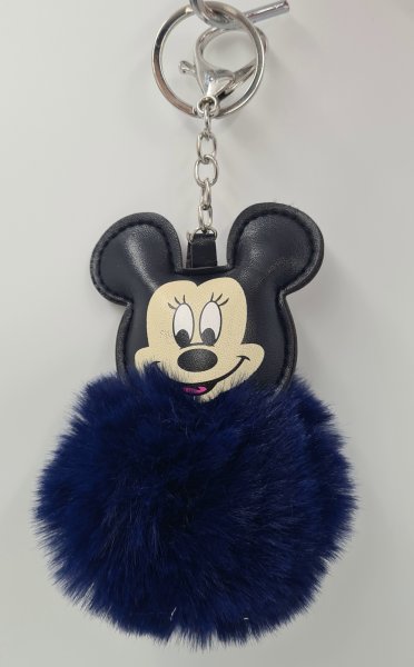 Sötétkék mickey pompom