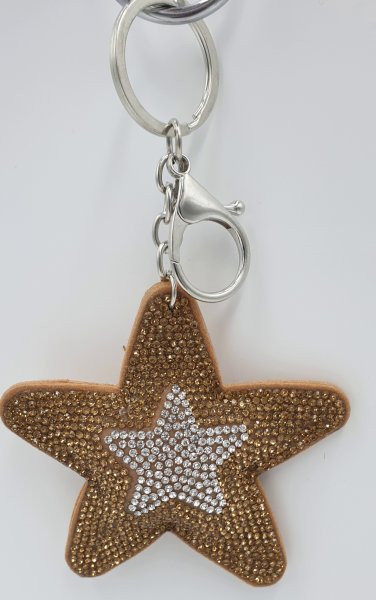 Arany - ezüst csillag dísz 