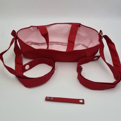 Piros classic hátizsákszett