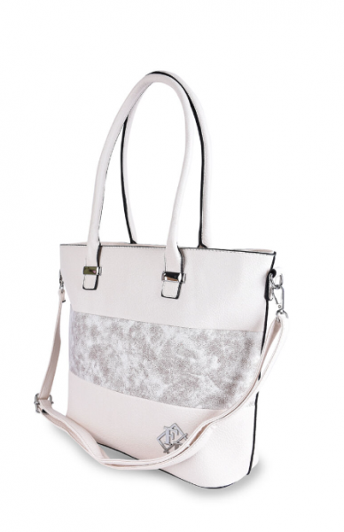 Bézs - pezsgő kézitáska 