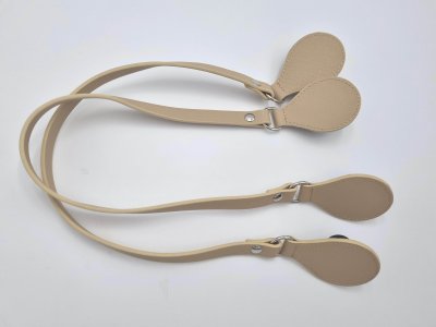 Khaki 68 cm  lapos fül 